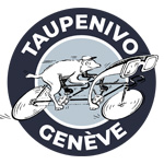 Logo TaupeNivo Image du logo de l'association taupe nivo à Genève, qui propose des sorties et excursions en tandem, pour des personnes aveugles et malvoyantes.
